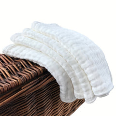 Soft 100% Cotton Burp Cloth for Newborns - Extra Absorbent Baby Towel