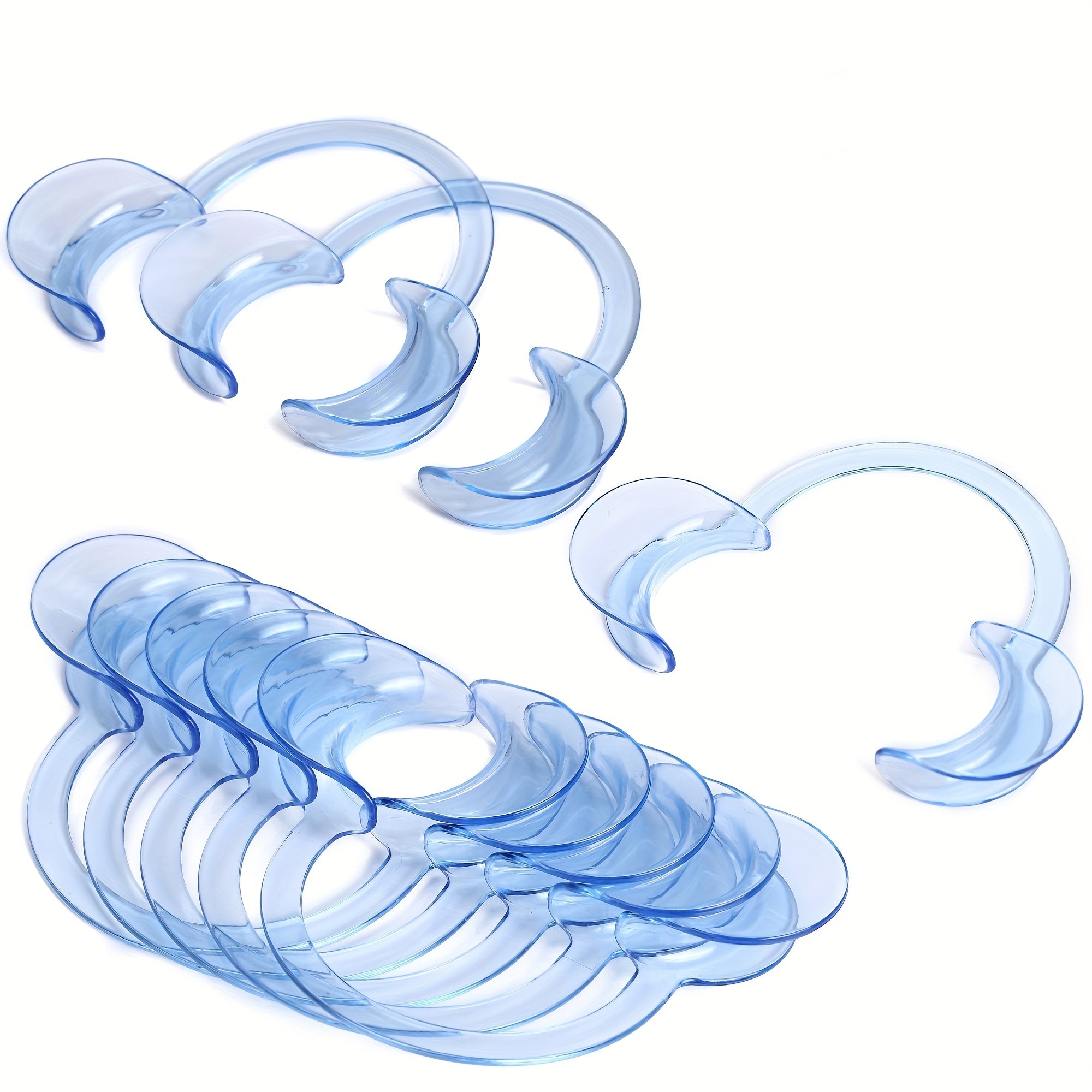 8pcs C Shape Cheek Retractors for Mouth Guard Challenge