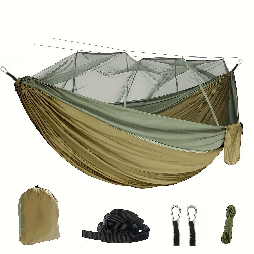 Portable Double Mesh Hammock Tent for 2 People Camping