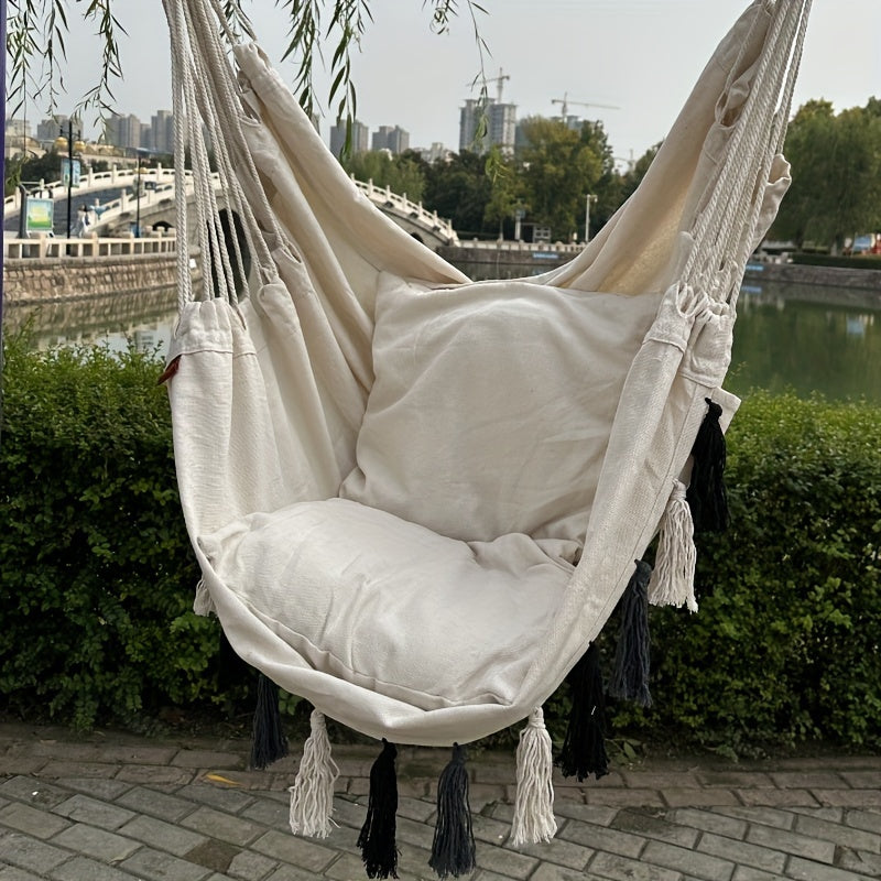 Portable Camping Swing Chair Hammock Seat for Outdoor Relaxation