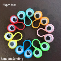 30 Pcs Eye Finger Puppets Plastic Rings With Wiggle Eyes Fun Party Games