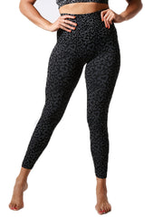 Leopard Print Quick Dry Butt Lift Yoga Pants