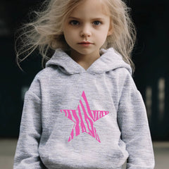 Kid's Cartoon Pentagram Outfit Hoodie & Pants Set