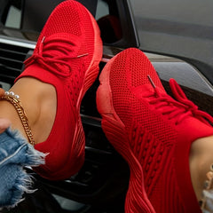 Women's Platform Sports Shoes Lightweight & Breathable Sneakers