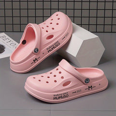 Women's Hollow Out Clogs Breathable Slip On Shoes