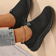 Women's Breathable Slip On Sneakers Lightweight Outdoor Shoes