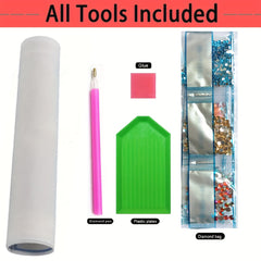 Butterfly Pattern Diamond Painting Kit - DIY 5D Diamond Art Kit