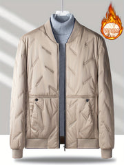 Men's Padded Outdoor Baseball Jacket for Autumn and Winter