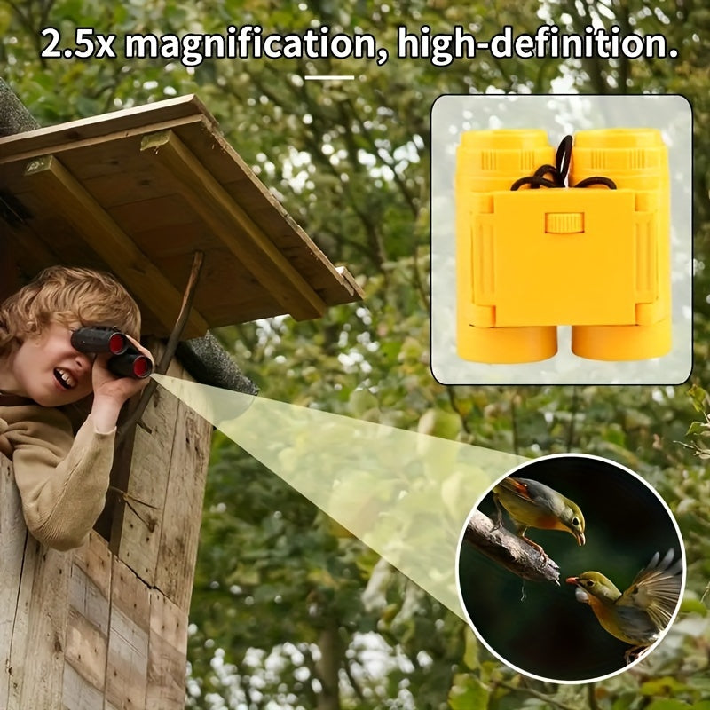 Children Binoculars High Resolution Outdoor Observation Tool