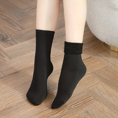 Warm & Cozy Fuzzy Socks Mid Tube Women's Stockings