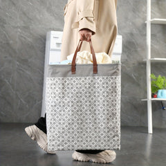 MAQIAO 2 Pcs Laundry Hamper 72L Collapsible Large Square Laundry Basket