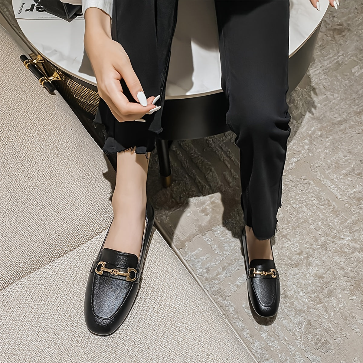 Women's Lightweight Loafers Soft Sole Slip-on Casual Shoes