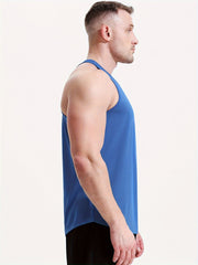 Men's Stretch Sleeveless Tank Top for Gym Workout - Comfy & Breathable