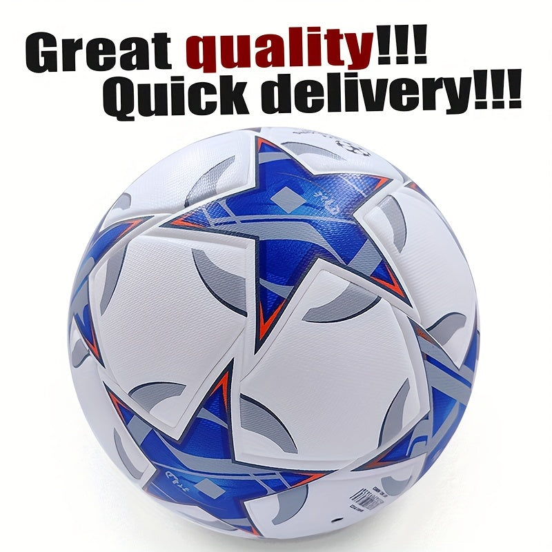 PU Leather Soccer Ball Explosion proof Wear resistant High Elastic Football