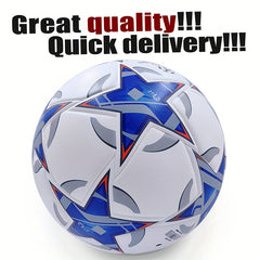 PU Leather Soccer Ball Explosion proof Wear resistant High Elastic Football