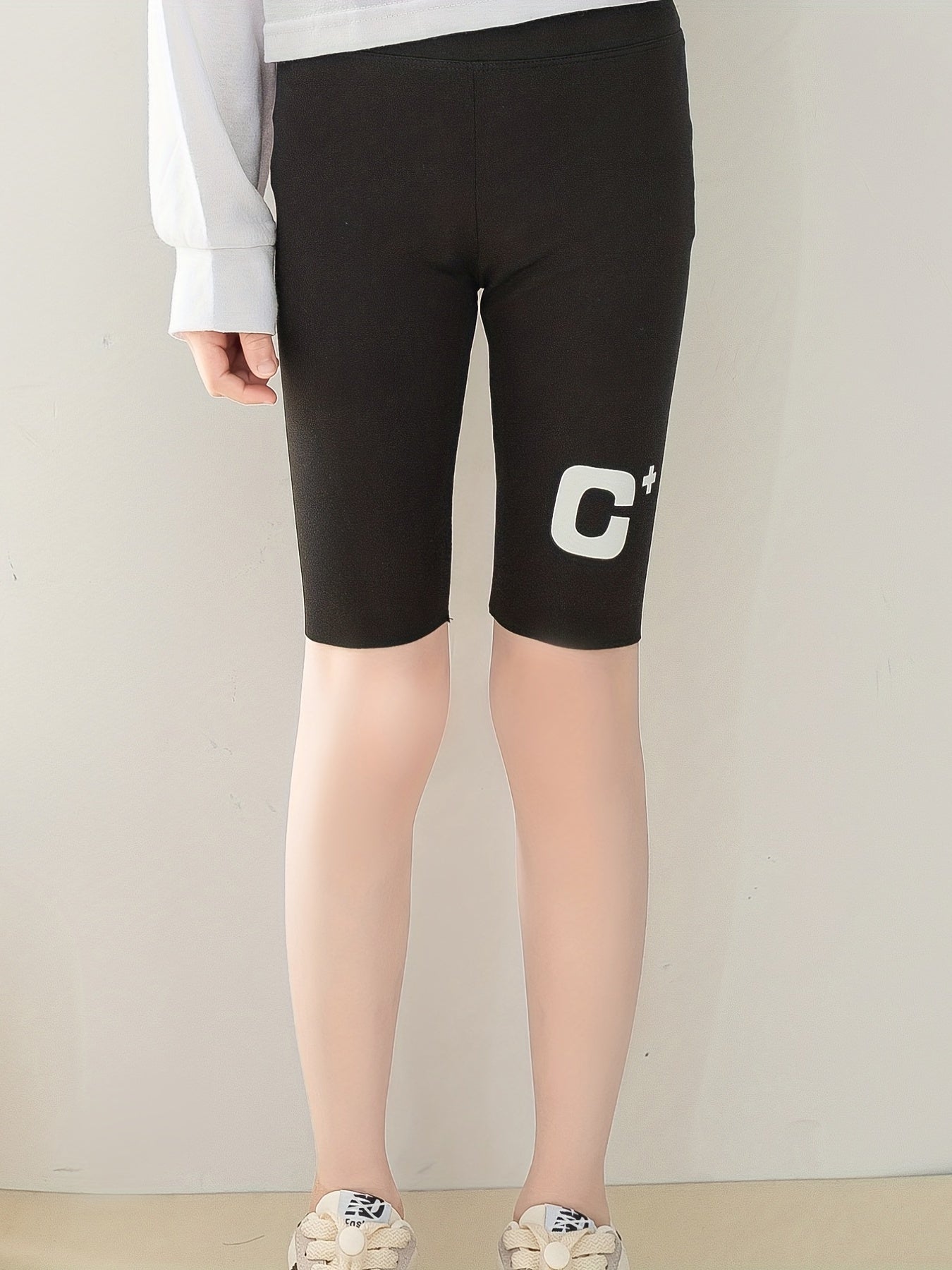 Girls Biker Shorts Tight Fit Elastic Quick drying Sports Running Cycling Shorts