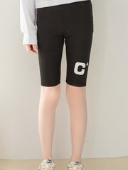 Girls Biker Shorts Tight Fit Elastic Quick drying Sports Running Cycling Shorts