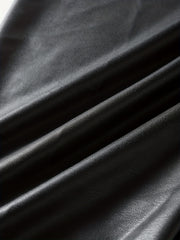 High Waist Slim PU Leather Pants