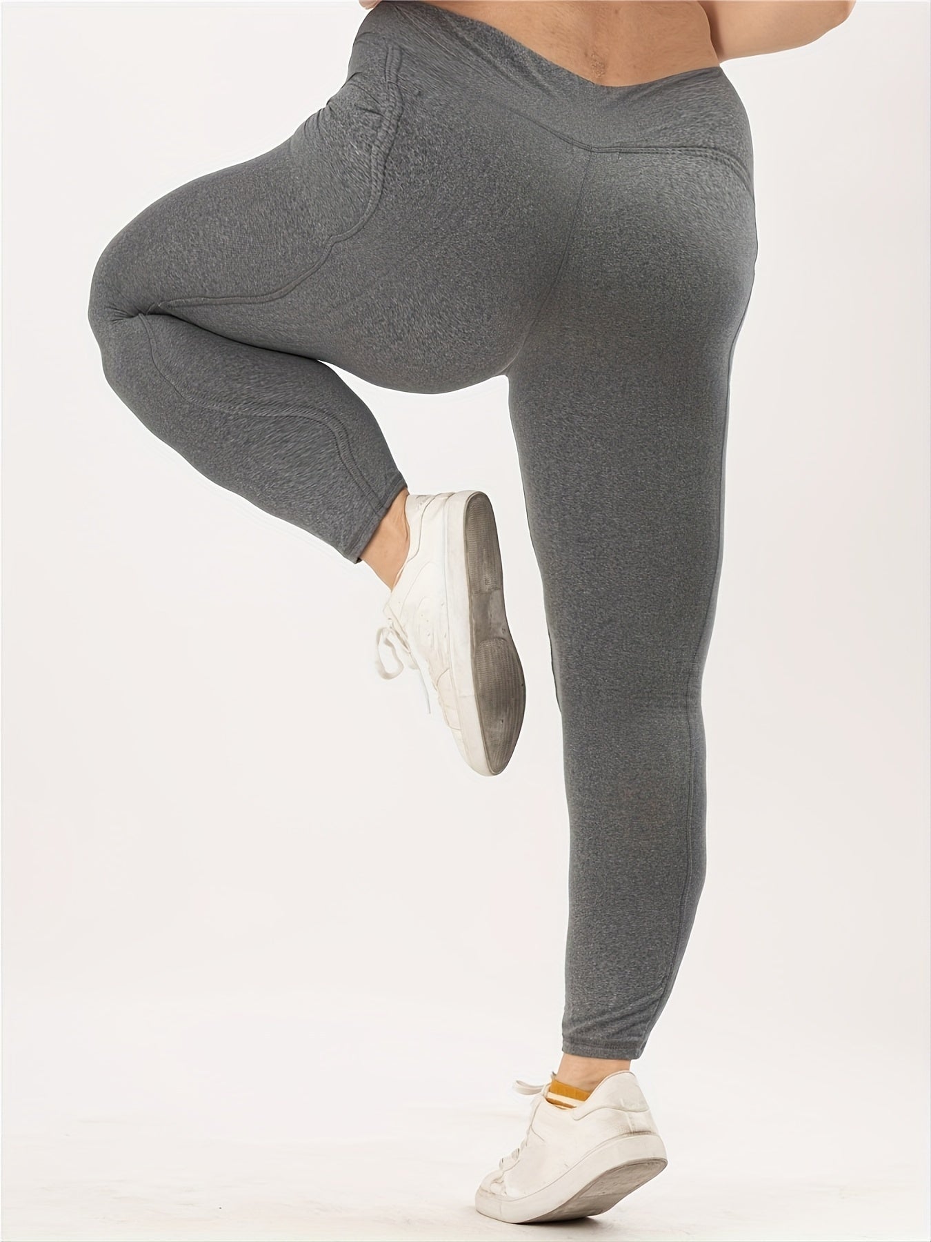 Sports Leggings Wide Waistband Yoga