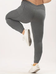Sports Leggings Wide Waistband Yoga