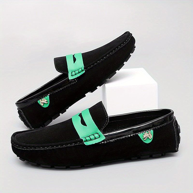 Men's Breathable Loafer Shoes Comfortable Non Slip Casual Shoes