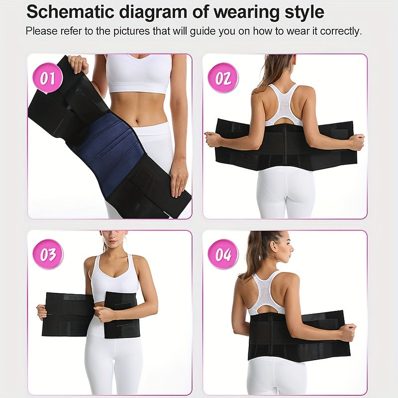 Body Shaper Sweat Abdomen Shaping Strap Waist Trimmers For Tummy Slimming