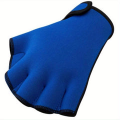 Diving Webbed Gloves Half Finger Swimming Gloves for Men and Women