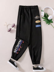 Boys Cargo Jogger Pants Label All Seasons