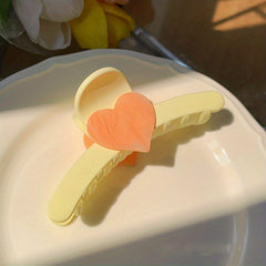 Heart Shape Hair Claw Daily Headwear Charm Hair Accessories