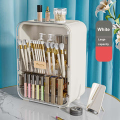 Makeup Organizer Large Capacity with Brush Holder