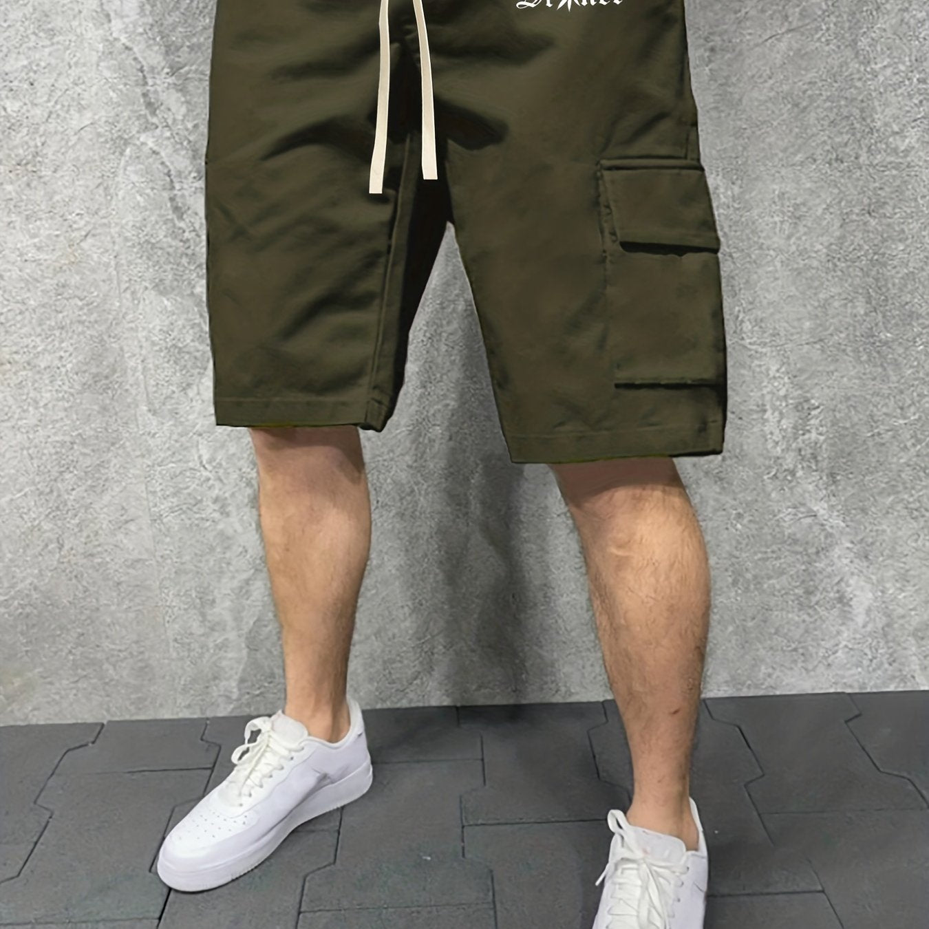 Men's Cargo Shorts With Large Pockets for Summer Casual Wear