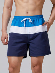 Men's Casual Block Shorts for Summer