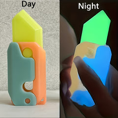 Luminous Carrot Toy Gravity Stress Relief Gift Cosplay Props