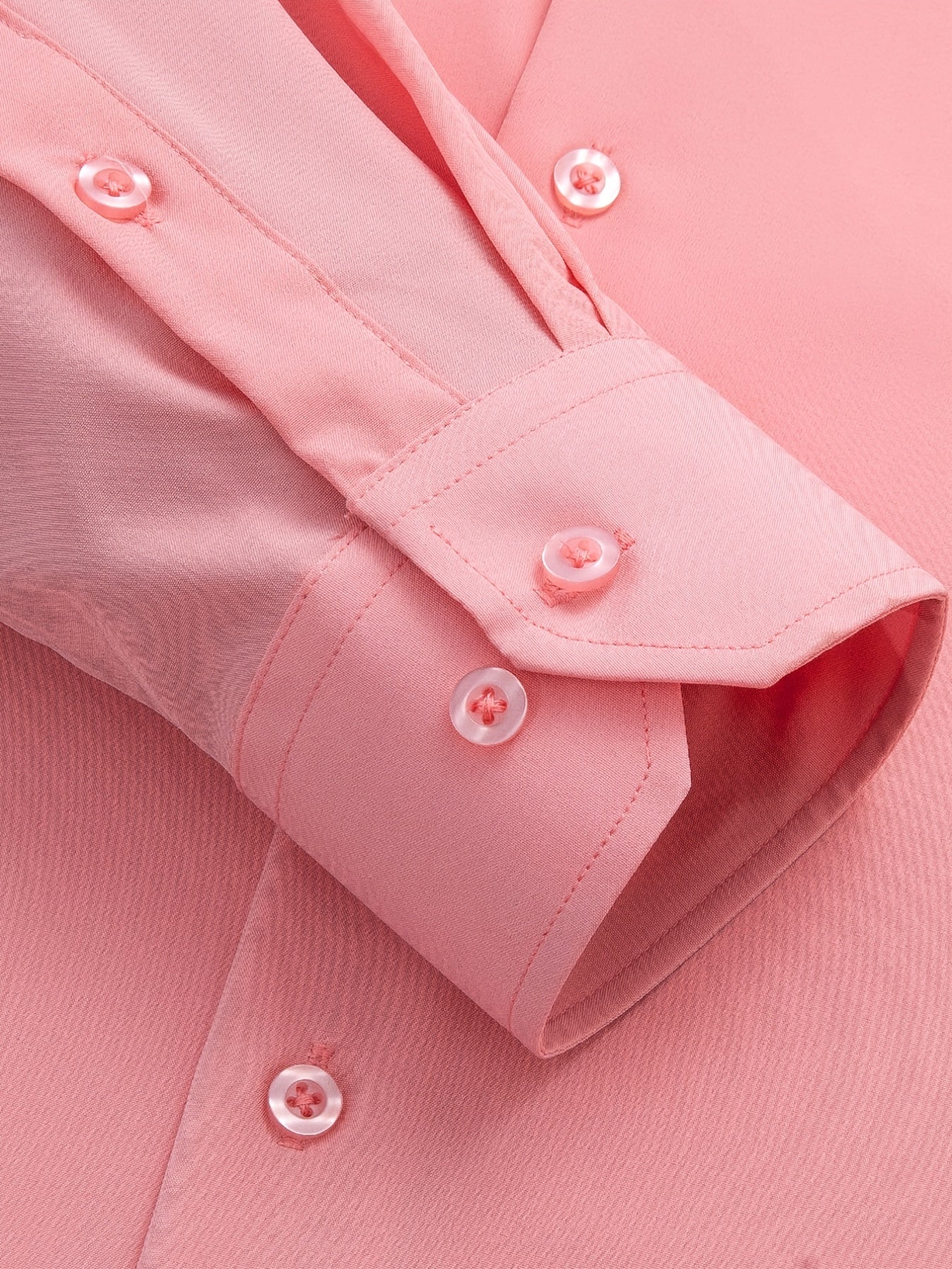 Men's Wrinkle Long Sleeve Button Down Shirt