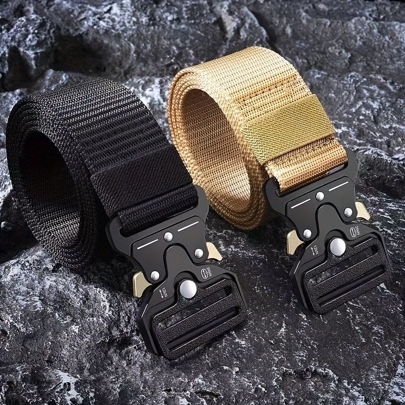 Tactical Belt Men's Outdoor Protection Military Training Belt