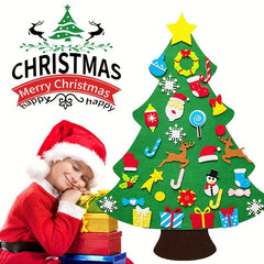 Felt Christmas Tree DIY Material Package for Kids