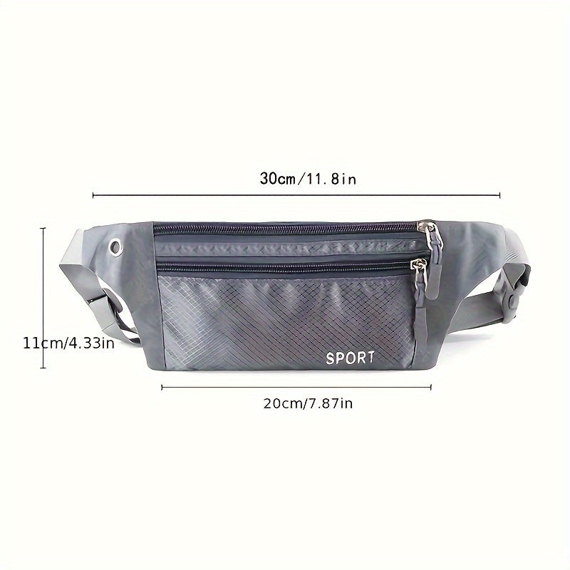 Waterproof Running Waist Bag Breathable Fanny Pack Anti Theft Phone Storage