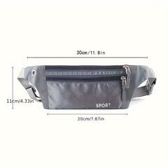 Waterproof Running Waist Bag Breathable Fanny Pack Anti Theft Phone Storage