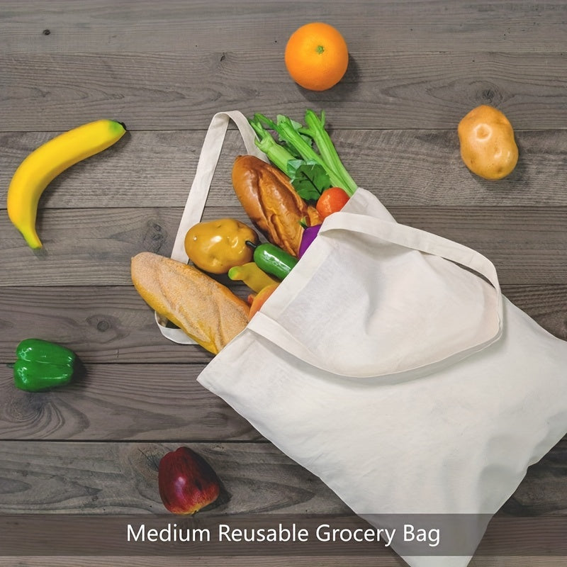 Portable Eco-friendly Canvas Bag for Shopping Outdoors