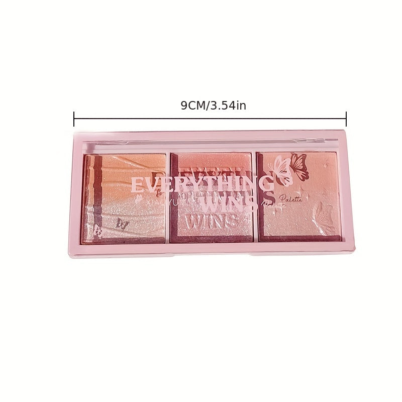 Pearlescent Blush Eye Shadow Highlighter Shimmer Nude Makeup