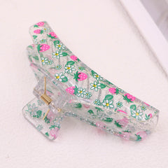 Strawberry Flowers Hair Clips Plastic Hair Claws