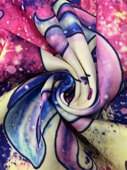 Girl's 3D Cartoon Horse Print Hoodie Outdoor Sweatshirt
