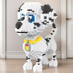 1020pcs Dog Building Block Set for Home and Office Decoration