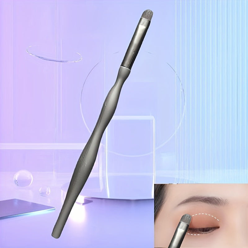 Wave Handle Eyeshadow Brush for Precision Application & Blending