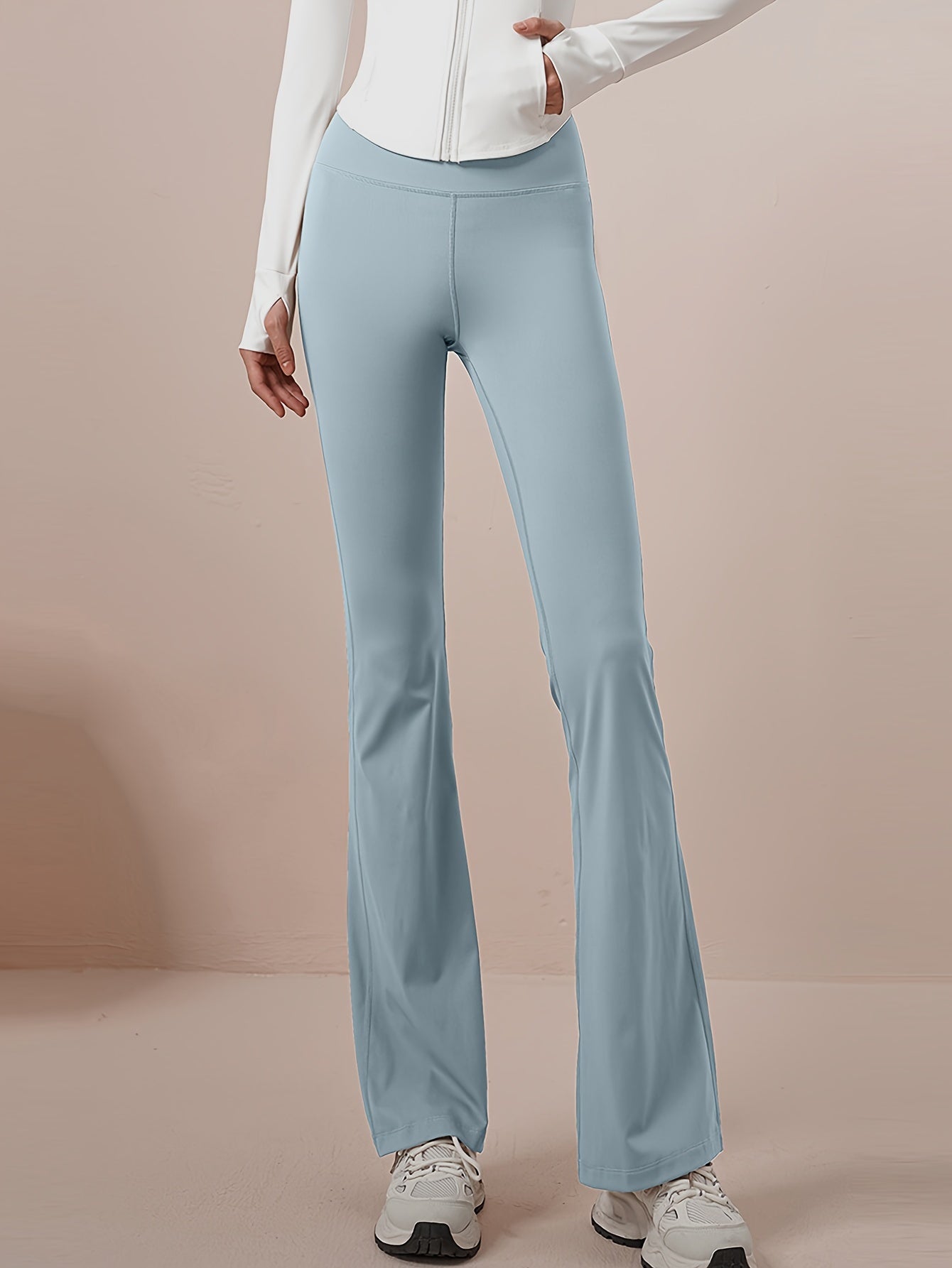 High Waist Butt Lifting Yoga Bootcut Pants Women's Activewear
