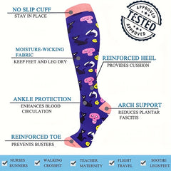 Halloween Compression Stockings 20-30mmHg