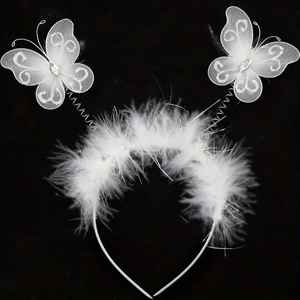 Cartoon Butterfly Hair Hoop Dress Up Headwear