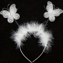 Cartoon Butterfly Hair Hoop Dress Up Headwear