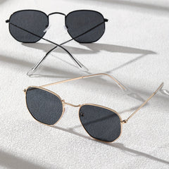 Casual Metal Frame Men's Sunglasses