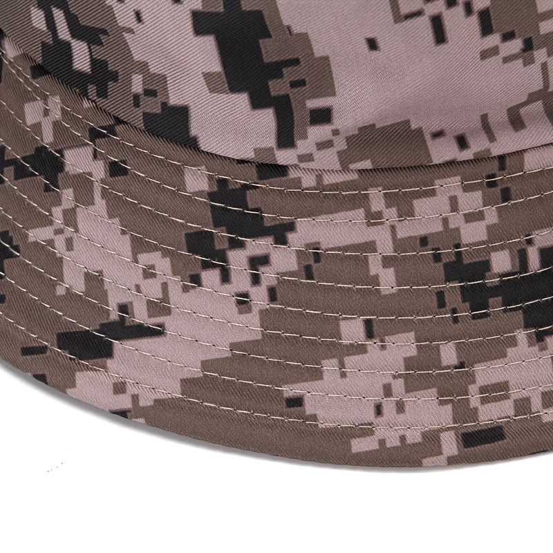 Men's Camo Outdoor Casual Bucket Hat